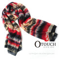 Newest Fashion cashmere neon printed scarf